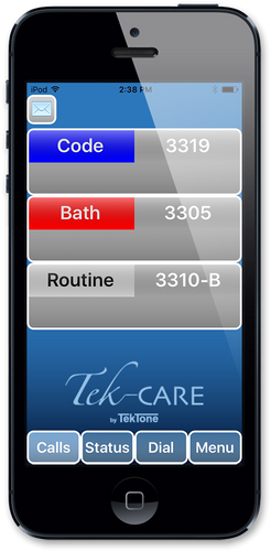 TekTone LS621 Tek-CARE Staff App