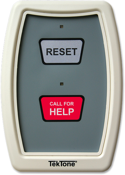 TekTone SF123 Tek-CARE Customizable 2-Button Pull-Cord Station